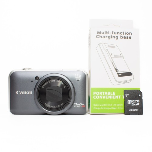 Canon powershot sx220 1 - canon, 12,1