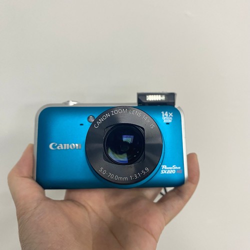 Canon powershot sx220 1 - canon, hs