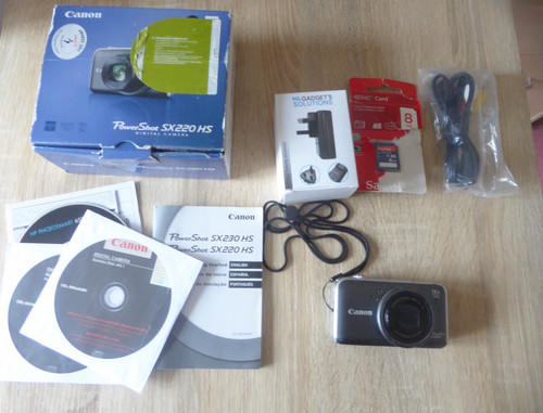 Canon power shot sx220 - power,