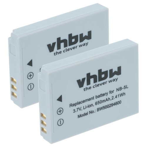 Batteria per canon - 2x,