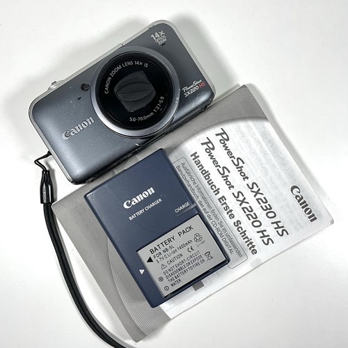 Canon powershot sx220 1 - canon, 12,1