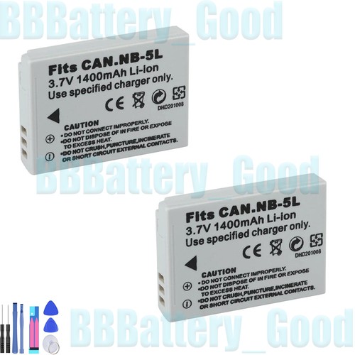 Batteria per canon - 2x,