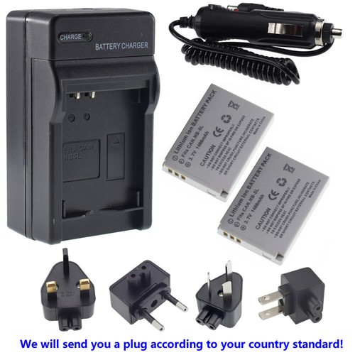 Batteria caricabatterie - 2x,
